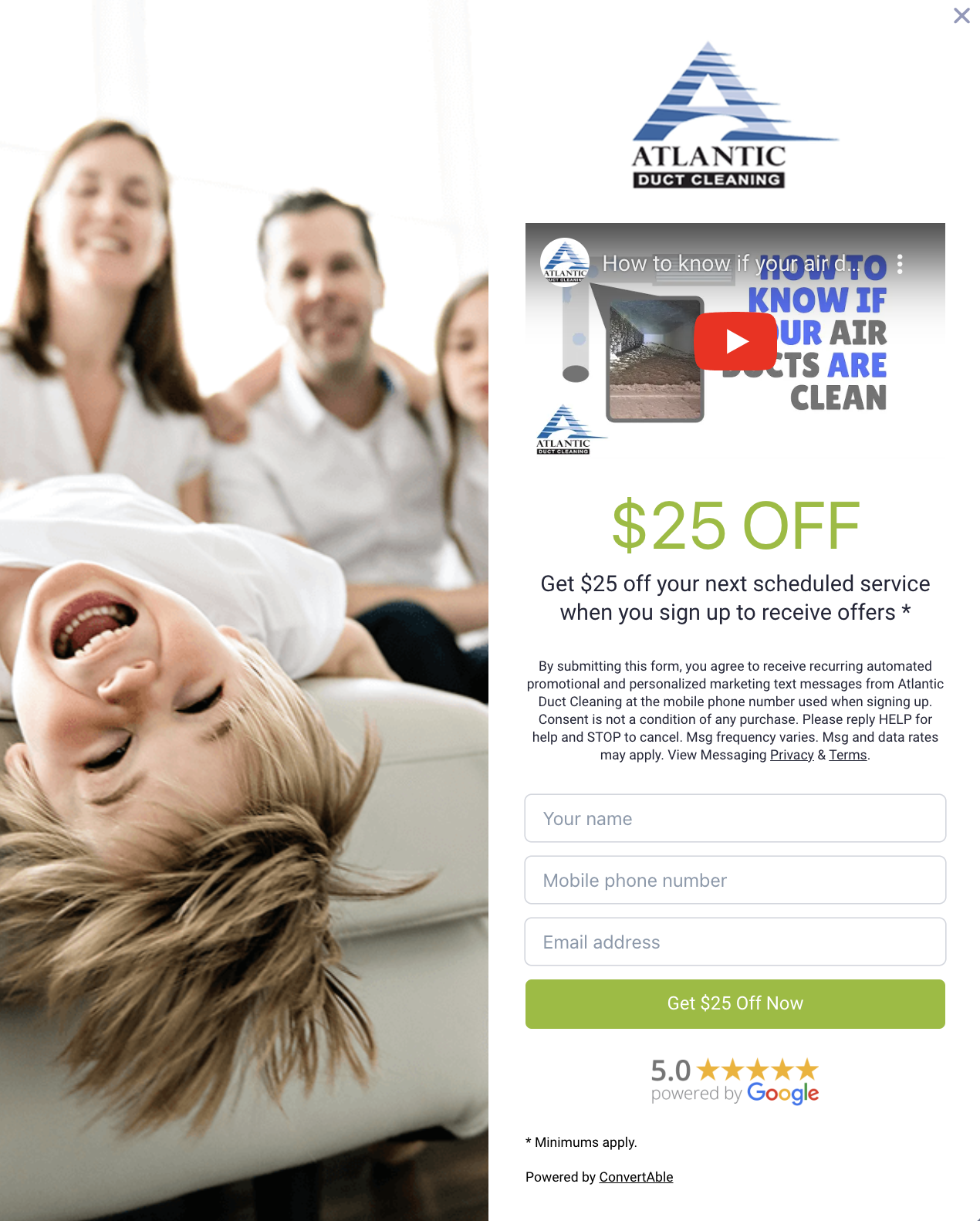 ConvertAble welcome offer